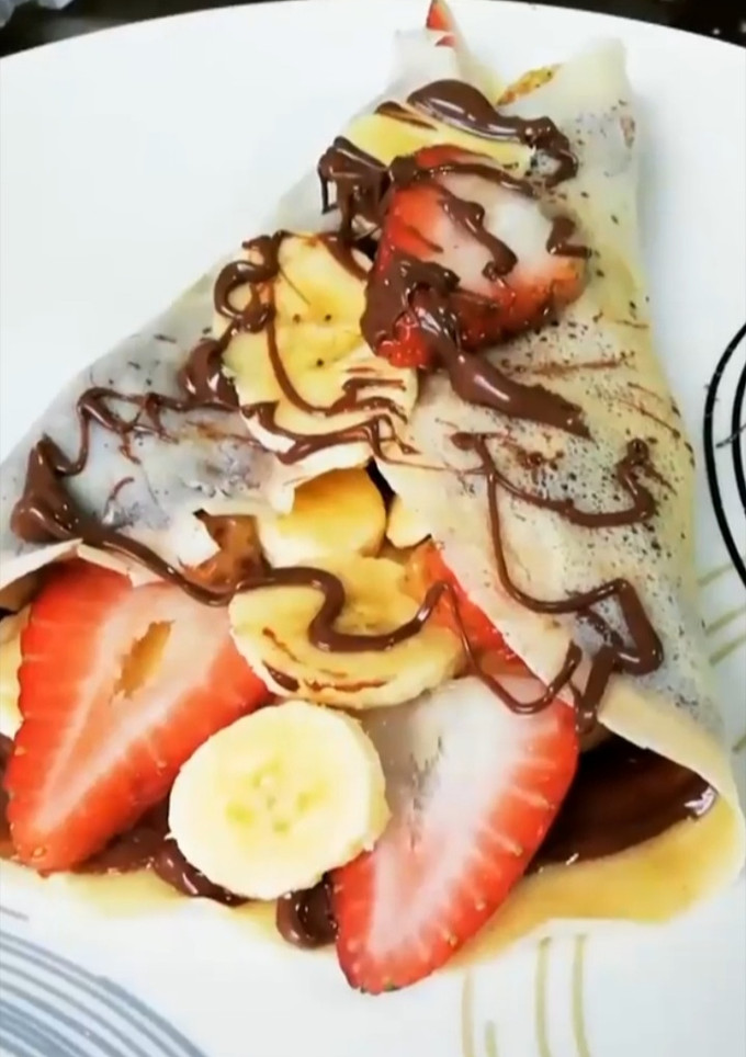 Una foto de Postre de Nutella 😋