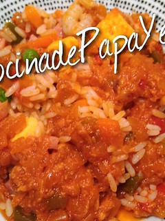 Una foto de Arroz 3 Delicias con Atún Picante