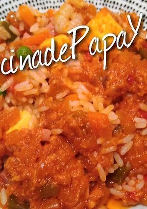 Una foto de Arroz 3 Delicias con Atún Picante