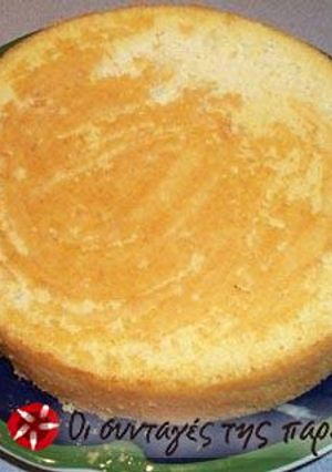 Φωτογραφία της συνταγής Το παντεσπάνι του μπαμπά