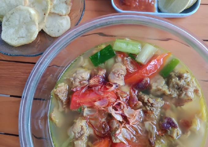 Resep Soto Daging (Tanpa Santan) Yang Maknyuss