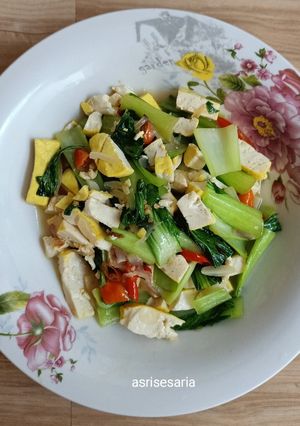 Foto resep Tumis Pakcoy Tahu