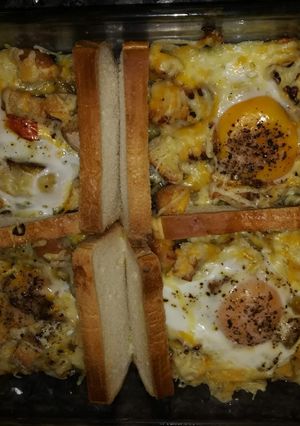 Una foto de Huevos Napoleon