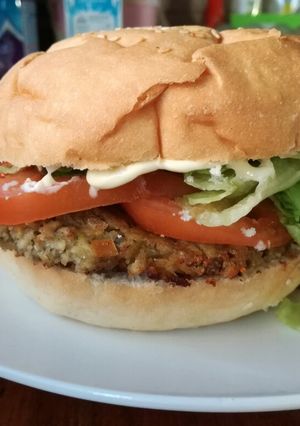 Una foto de Hamburguesas de lentejas