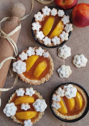 Foto di Crostatine alle pesche