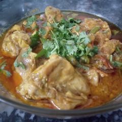 Creamy chicken gravy A picture of Creamy chicken gravy.