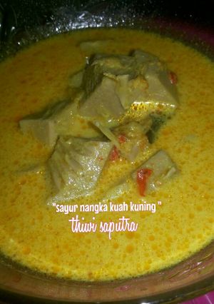Foto resep Sayur nangka kuah kuning
