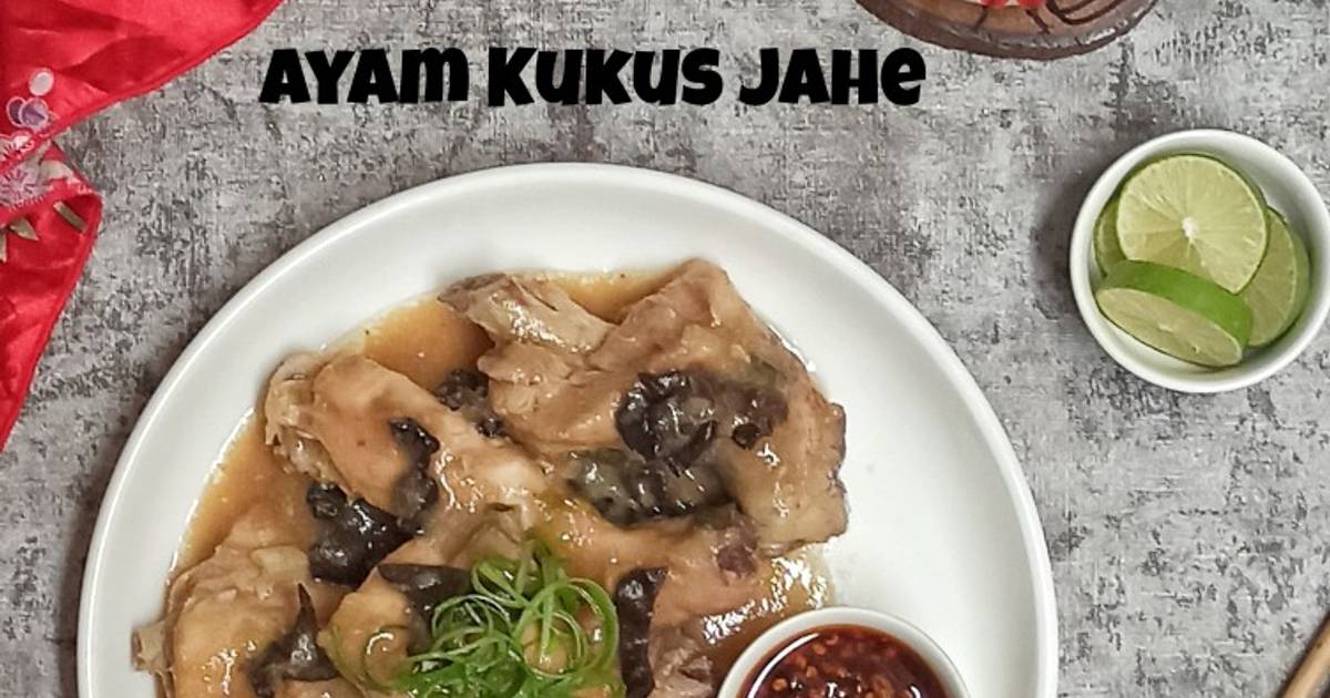 Resep Ayam Kukus Jahe + Chili Oil Oleh Adelia Firdaus - Cookpad