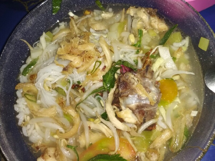 Bagaimana Menyiapkan Soto ayam jogja bening mirip soto samping hotel shapire jogja Anti Gagal