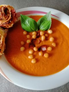 Möhren-Tomatencremesuppe Rezepthauptbild