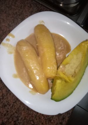 A picture of Matoke Ugandan style#charity support recipe.