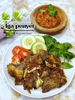 Foto resep Iga penyet