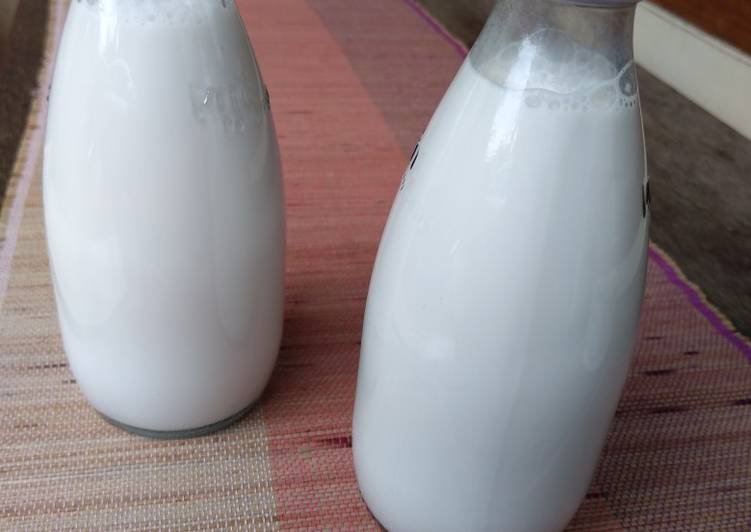 Cara Gampang Membuat Cashew milk/susu mede, Bikin Ngiler