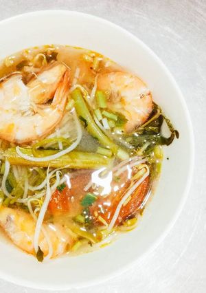Hình của món Canh chua rau nhúc.