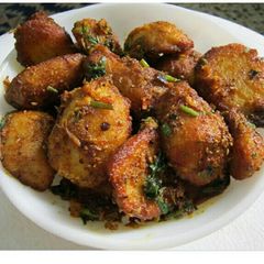 Fried colocasia A picture of Fried colocasia.