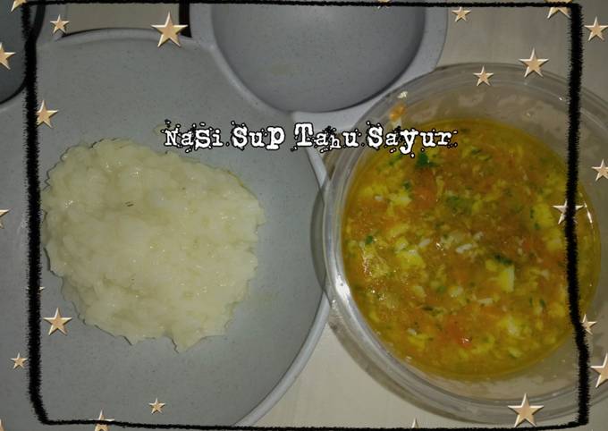 (MPASI 9+) Sup Tahu Sayur