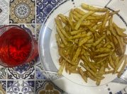 A picture of fries pakora