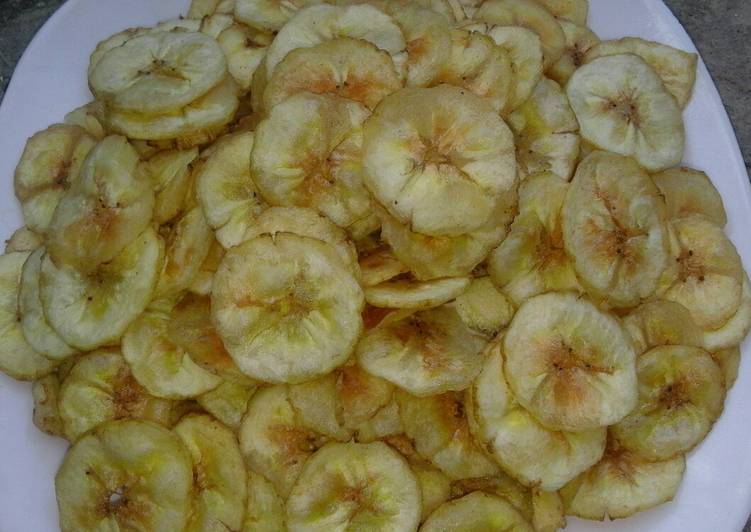 Bagaimana Membuat Kripik pisang paling gampang, Bikin Ngiler