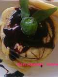 Roti maryam siram coklat