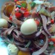 Tumis sotong telur puyuh