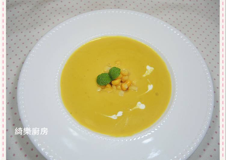 玉米蘑菇南瓜濃湯