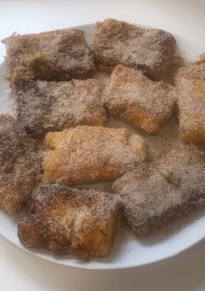 Una foto de Leche frita