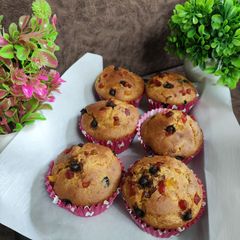 A picture of Eggless Muffins.