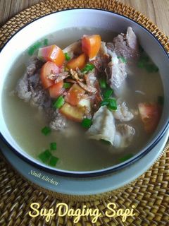 Foto resep Sup Daging Sapi