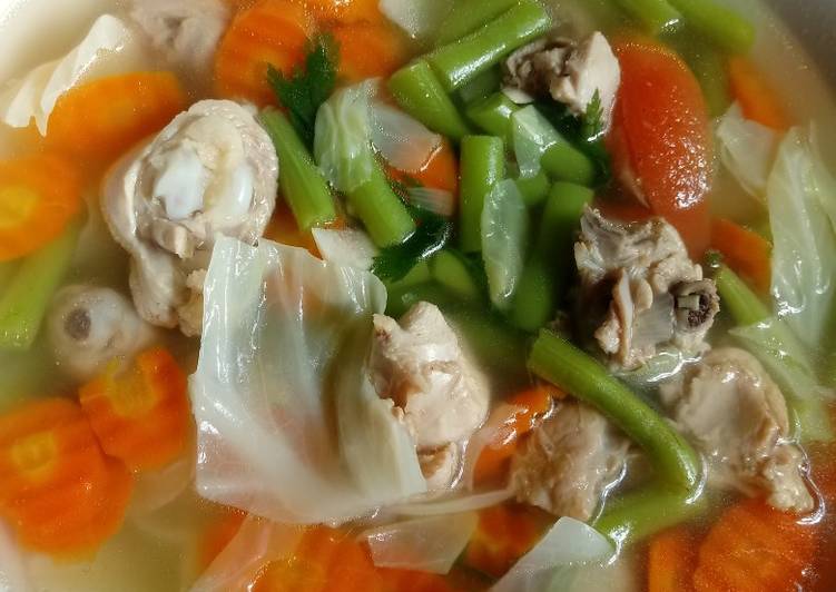 Sayur sop sederhana