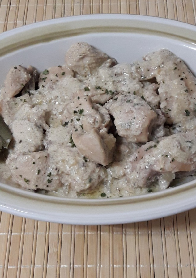 Una foto de Pollo a la mostaza