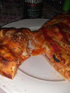 Una foto de Calzone català