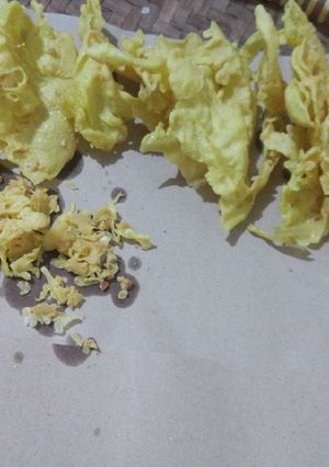 Foto resep Peyek Berhasil