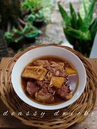 Cara Gampang Menyiapkan Resep Semur daging hutang (tahu &amp; kentang 🤭) yang Sempurna Anti Ribet, Bikin Ngiler