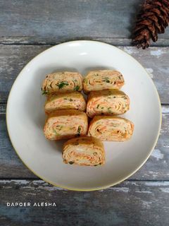 Foto resep 18. Telur Dadar Gulung