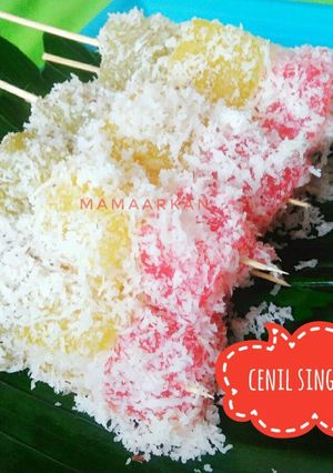 Foto resep 9. Cenil singkong, jajanan masa kecil dulu 👧