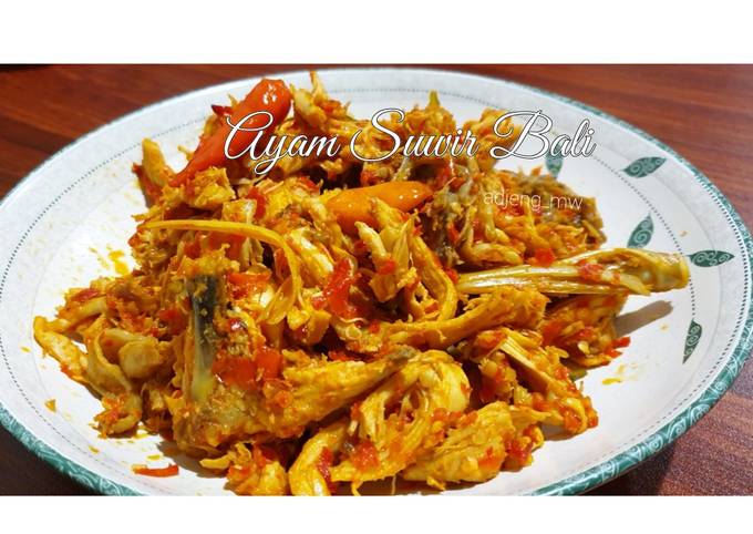 Resep Ayam Suwir Bali oleh adjeng_mw Cookpad Resep Ayam Suwir Bali oleh adjeng_mw Cookpad