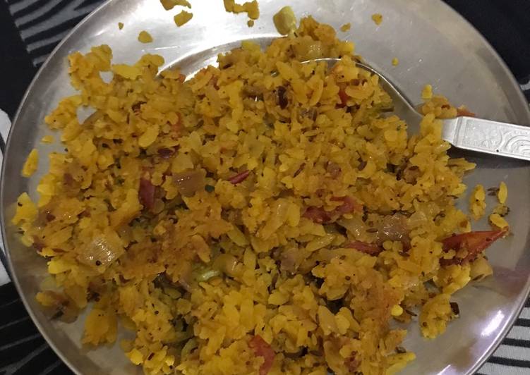 recipes for Poha | how to make homemade Poha