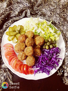 عکسی از دستور فلافل کنجدی😍