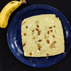 Banana suji cake A picture of Banana suji cake.