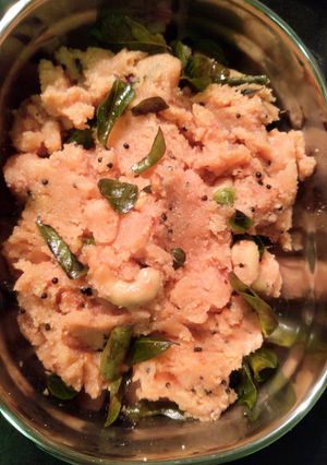 A picture of Tomato upma.
