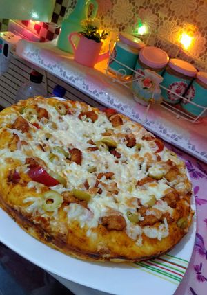 صورة لوصفة البيتزا 🍕