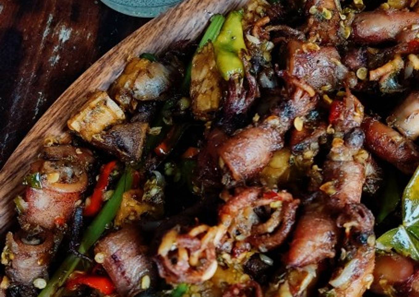 Cumi goreng cabe rawit