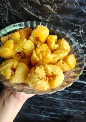 Foto resep Singkong Keju Merekah