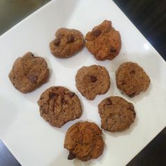 Chocolate chip cookies 🍪🍪 A picture of Chocolate chip cookies 🍪🍪.