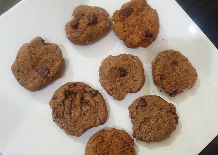 Recipe of Super Quick Homemade Chocolate chip cookies 🍪🍪