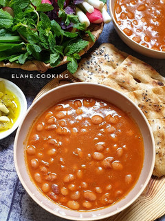 عکسی از دستور خوراک لوبیا چیتی