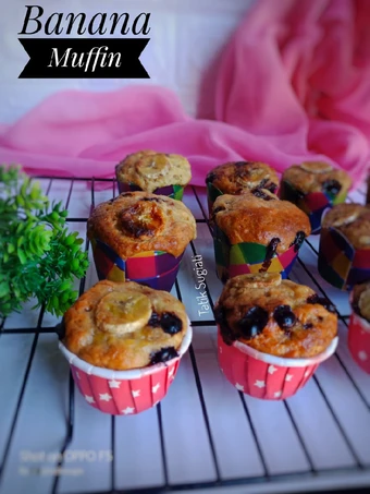 Cara Sederhana Menyiapkan Resep  Banana Muffin yang Enak, Lezat Sekali