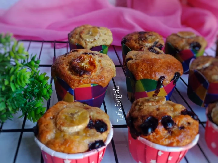 Cara Sederhana Menyiapkan Resep  Banana Muffin yang Enak, Lezat Sekali