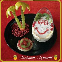 A picture of Pineapple Raita.