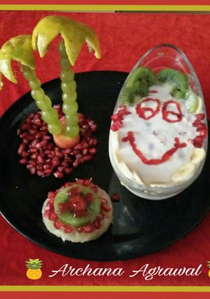 A picture of Pineapple Raita.
